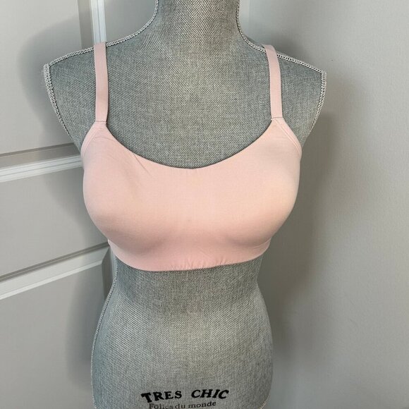 knix Other - Knix Revolution Scoop Bra Wireless Size L Color Rose Water EUC